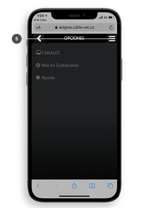 Graba tus programas favoritos con el deco de Claro 