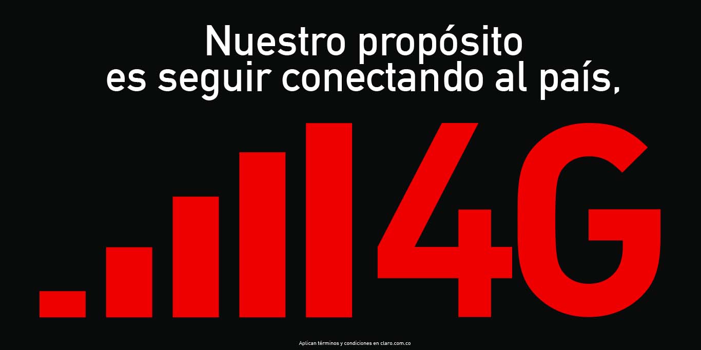  Conéctate con la mejor red de Colombia  